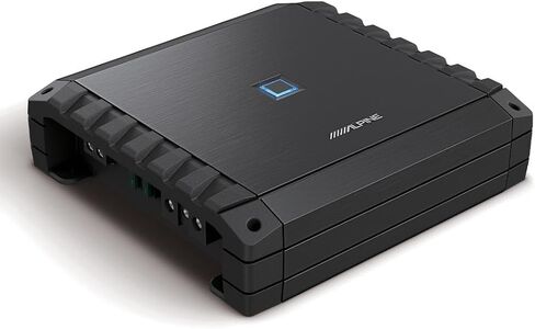 Alpine S2-A60M, S Series Monoblock Class D 1 Ohm Stable Subwoofer Amplifier - 600W Peak Power w/Wired Bass Control Knob in Saudi Arabia