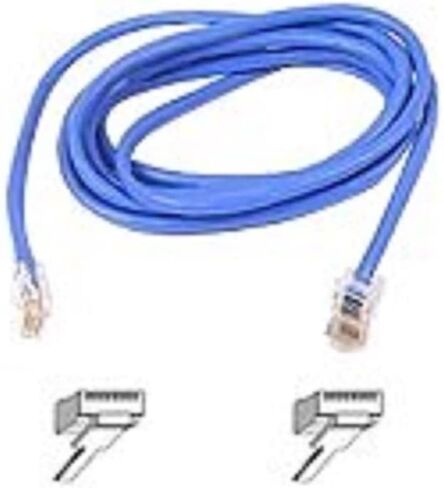Belkin A3L791-08-BLU CAT5E Blue Patch Cord - 8ft in Saudi Arabia