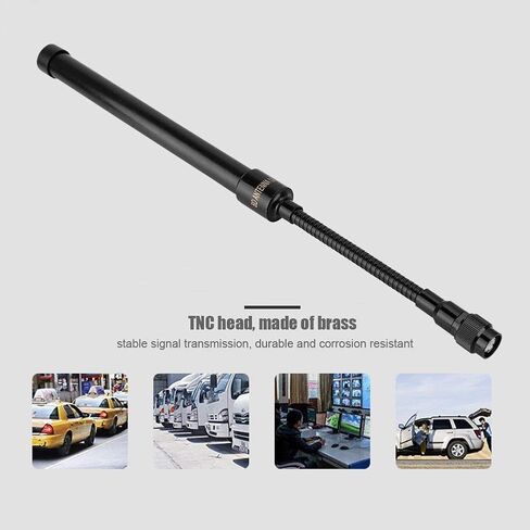 هوائي، هوائي تكتيكي قابل للطي برأس TNC، هوائي راديو محمول باليد في اتجاهين in Kuwait