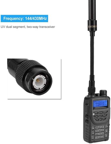 هوائي، هوائي تكتيكي قابل للطي برأس TNC، هوائي راديو محمول باليد في اتجاهين in Kuwait