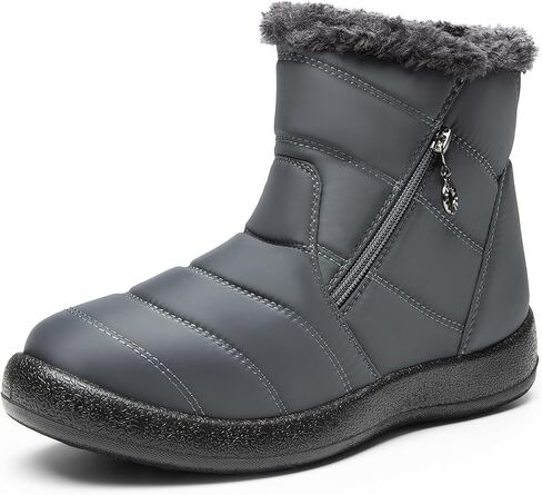 DREAM PAIRS Women's Winter Snow Boots Ankle Warm Fur Lined Comfortable Lightweight Outdoor Booties in Saudi Arabia