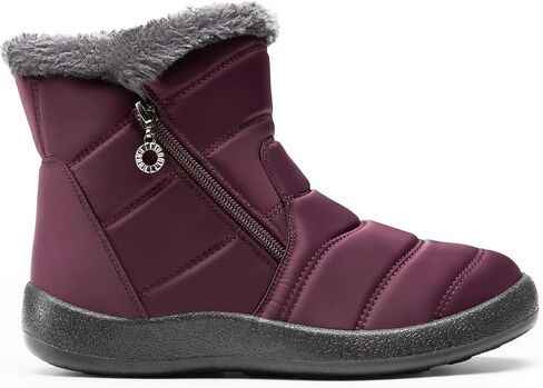 DREAM PAIRS Women's Winter Snow Boots Ankle Warm Fur Lined Comfortable Lightweight Outdoor Booties in Saudi Arabia