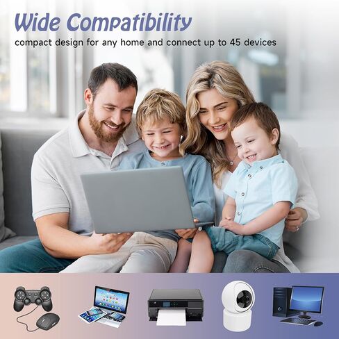 2024 WiFi Extender Signal Booster for Home, Long Range Cover up to 98,00 sq.ft and 4X Faster, Internet Wireless Repeater with Ethernet Port, 1-Tap Setup, white, RPT-007-1 in Saudi Arabia
