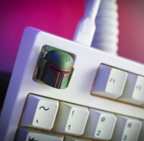 3D keycap, Keyboard Cap, hot Key R4 Cherry keycap, Custom Gaming Keycaps Machinery Base for ESC Key Stormtrooper，Classic film, (Star-war1) in Saudi Arabia