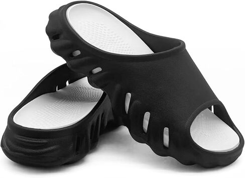 Men's and Women's Slippers, Clouds Sliding Soft Double Layer Thick Bottom, Non-slip Bathroom Pillow Outdoor Fashion Sports Sandals in Saudi Arabia