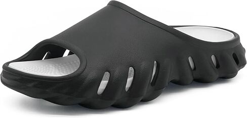 Men's and Women's Slippers, Clouds Sliding Soft Double Layer Thick Bottom, Non-slip Bathroom Pillow Outdoor Fashion Sports Sandals in Saudi Arabia