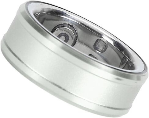 Fitness Tracker Smart Ring, Aluminum Alloy and Stainless Steel Wearable Smart Ring Step Counting for Women for Outdoor Sports in Saudi Arabia