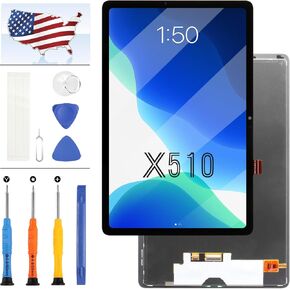 for Samsung Galaxy Tab S9 FE Screen Replacement for Samsung Tab S9 FE 5G SM-X510 SM-X516B LCD Display Touch Screen Digitizer Assembly 10.9 inch Black(Not for S9 FE+)