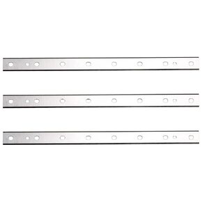 12-1/2 Inch HSS Planer Blades for DeWalt DW734 Planer Replacement for DW7342 Planer Knives, Heat Treated Double Sided Planer Cutters, Set of 3