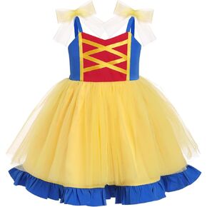 IDOPIP Baby Girls Halloween Tutu Dress Shiny Spider Bat Princess Birthday Party Dresses Ruffle Tulle Bowknot Dress up Costume