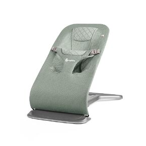 Ergobaby Evolve 3-in-1 Mesh Bouncer, Adjustable Multi Position Baby Bouncer Seat, Fits Newborn to Toddler, Sage Green Mesh