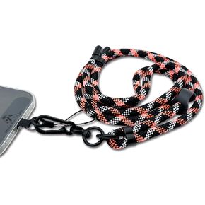 Adjustable Cell Phone Lanyard Crossbody Phone Lanyard Soft Phone Strap Around the Neck Cell Phone Rope (Camo Blue)