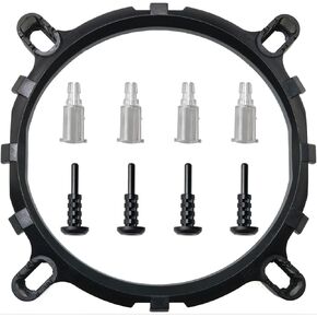 CPU Radiators Holder, Heatsink Cooler Mounting Bracket Screws Replacement for Socket Intel LGA 775 1366 115X