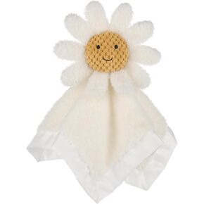 Apricot Lamb Daisy Soft Loveys for Babies, Security Blanket for Baby Boy and Girl, 13.8 Inches for Infant and Toddlers