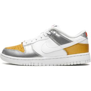 Nike Women's Gymnastics Shoes Sneakers, Gold White Silver University Red, 6.5 US