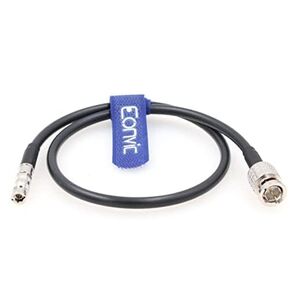 Eonvic Original High Density Micro BNC Male to BNC HD SDI Coaxial Cable for Blackmagic BMCC/BMPCC Video Assist 4K or DJI Lightbridge 2 (50CM, 12G)