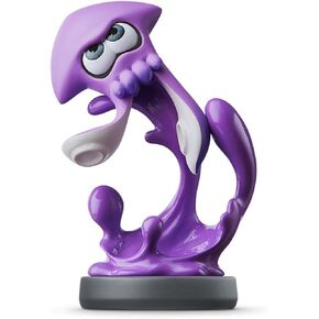 amiibo Squid - Neon Purple (Splatoon Series)
