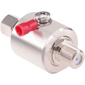 1pc Lightning Arrestor F type Lighting Protection Device F Male to Female Connector DC-1Ghz 75 Ohms(L07)