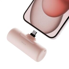 شاحن محمول صغير iWALK بقدرة 4500 مللي أمبير في الساعة: بنك طاقة صغير مع موصل USB-C مدمج، حزمة بطارية خارجية لهواتف iPhone 15/15 Plus/15 Pro/15 Pro Max وSamsung S22/23 والهاتف المحمول Android وiPad Pro/Air in Kuwait
