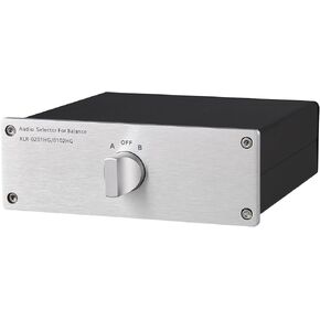 3 to 3 (3 in 3 OUT) XLR Balanced Stereo Audio Switcher Passive selector Pre- and Post-amplifier distribution box (XLR 0303)