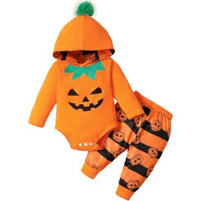 ملابس الأطفال حديثي الولادة للهالوين ملابس اليقطين ملابس اليقطين in Kuwait