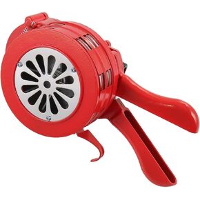 Hand Crank Siren 110db Portable Air Raid Siren Manual Handheld Siren Horn Fire Alarm Loud Air Horn Emergency Safety Siren