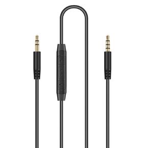 كابل صوت بديل لسماعات الرأس Sony 3.5 مم إلى 3.5 مم سلك Aux متوافق مع Sony WH-1000XM5 WH-1000XM4 WH-1000XM3 WH-CH720N ULT WEAR WH-CH710N WH-XB910N مع ميكروفون مدمج والتحكم في مستوى الصوت