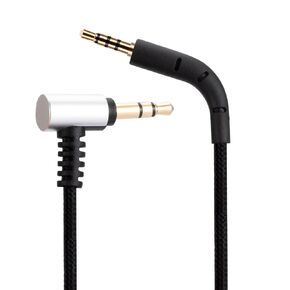 UNCLE LIGHT B&W P7 Replacement Audio Cable, Compatible with Bowers & Wilkins P7 Headphones, 3.5mm to 2.5mm Male Stereo Jack Cord, 4 Ft (1.2 meters), No Inline Mic/Remote Control, Black
