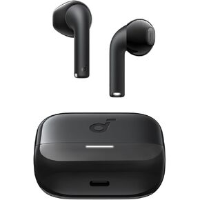 Soundcore K20i من Anker، سماعات أذن شبه داخل الأذن، بلوتوث لاسلكي، وقت تشغيل 36 ساعة، شحن سريع، صوت واضح، ملاءمة مريحة، مكالمات ENC 2-Mic Clear، EQ مخصص، IPX5، بلوتوث 5.3، التحكم في التطبيق