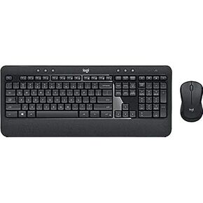 Logitech MK540 Advanced Wireless Keyboard Full Size for Windows Keyboard and Mouse, Long Battery Life, Caps Lock Indicator Light, Hot Keys