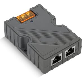 حاقن PoE متوافق مع Starlink - حاقن GigE POE بقدرة 150 وات سلبي مع حماية من زيادة التيار مع شبكة عالية السرعة، مصمم لـ Dishy V2 pinout 48-57V / 3A 10/100/1000 متوافق مع Starlink in Kuwait