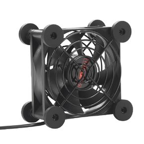 DC EISKUHL U01,Silent 80mm USB Fan,3 Adjustable Wind speeds for Receiver DVR Playstation Xbox Computer Cabinet Cooling