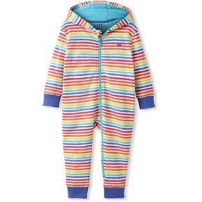 kIDio Organic Cotton Baby Infant Hooded Onesie - Girl Boy (0-2 Years)