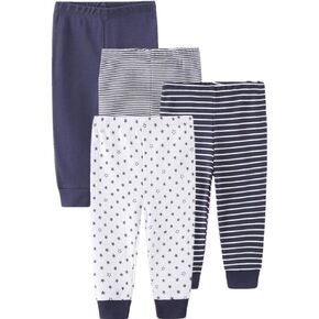 Kiddiezoom Baby Set of 4 Organic Cotton Pants