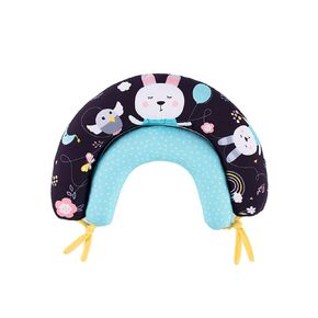 Koty 2 in 1 Tummy-Time Soft Baby Developmental Pillow, Indoor Early Development Sensory Activity Centers, Play Mat Toys for Babies, Newborns & Infants Gift for 0 3 6 Months(Fox) in Kuwait