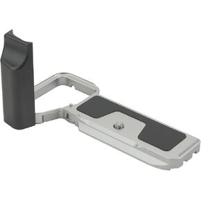 Handgrip L Shape Grip for A7C2/A7CR, Compatible with Arca Swiss Tripod Fluid Head, Sliver Bracket, LH-01