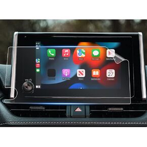 SHAOHAO for 2024 Toyota Land Cruiser Screen Protector 12.3 Inch, Fit for Toyota Land Cruiser Accessories 2024 Land Cruiser/Land Cruiser First Edition 12.3" Touchscreen HD Display Navigation Cover 2PCS