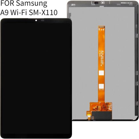LCD Screen Replacement for Samsung Galaxy Tablet Tab A9 8.7" Wi-Fi SM-X110 X110 LCD Display Digitizer Touch Screen Assembly 8.7 inch Repair Parts+Tools(Black) in Saudi Arabia