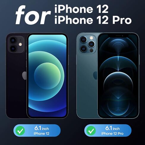 حافظة TAURI المغناطيسية لهاتف iPhone 12 لهاتف iPhone 12 Pro - أسود in Saudi Arabia