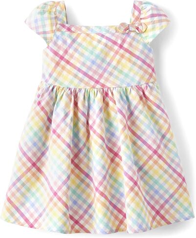 Gymboree Baby Girls' and Toddler Short Sleeve Casual Spring Dresses in Saudi Arabia