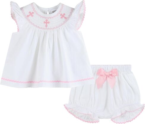 Lil cactus Smocked Dress and Bloomer Set in Saudi Arabia