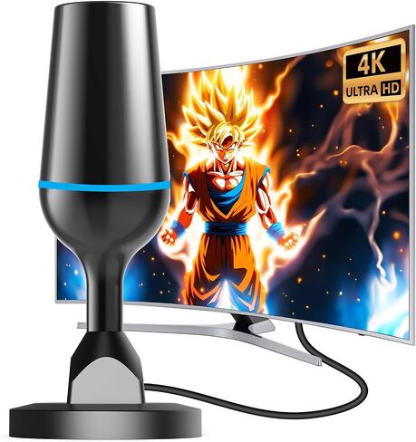Indoor HD digital TV antenna, Smart TV antenna Long range reception 4K fire Stick max Free for all 4K 1080P HDTVs, support for local channels All TVS with long coaxial cable (blue trim bar) in Saudi Arabia