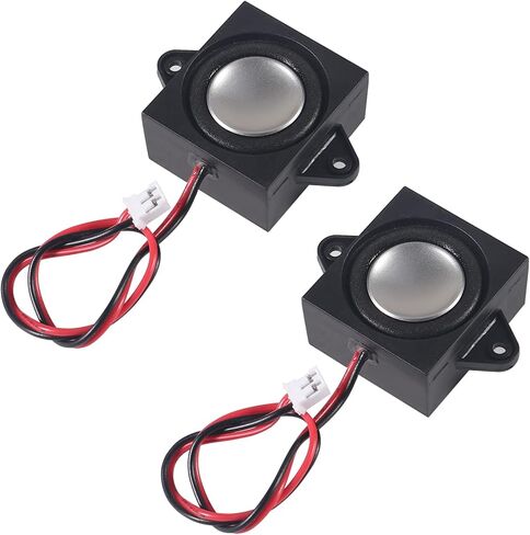 2pcs Speaker 3 Watt 8 Ohm Single Cavity Mini Speaker Full-Range Cavity Mobile Portable Advertising Machine Speaker Connector Separating Interface. in Kuwait