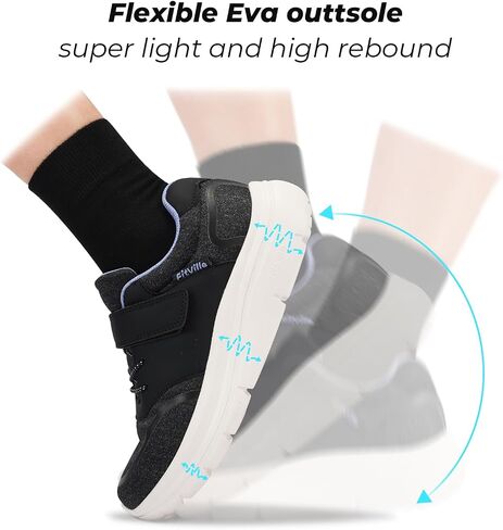 FitVille Diabetic Shoes for Women Slip on Walking Shoes for Swollen Feet Women with Adjustable Strap Wide Sneakers for Women Lightweight Mesh Wide Width Shoes for Women in Saudi Arabia