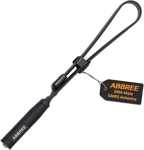 ABBREE GMRS Ham Radio Baofeng Antenna 18.89inch SMA-Male Tactical Foldable Antenna for for GMRS Radio Baofeng UV-5G (UV-5X) GM-30 Two Way Radio in Kuwait