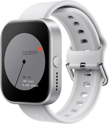 CMF Watch Pro Smartwatch,1.96'' AMOLED Display, IP68 Water Resistant Multi-System GPS Fitness Tracker with Health Monitoring, 13Day Battery Life, Black Grey in Kuwait