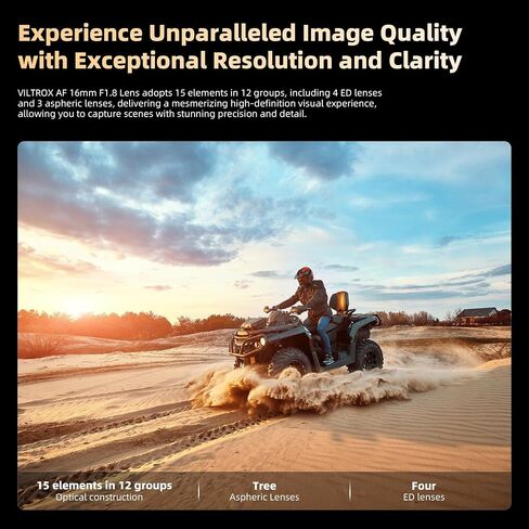 Viltrox AF 16 مم F1.8 Z، مستوى احترافي، زاوية واسعة، تركيز تلقائي، عدسة كاميرا DF رقمية كاملة الإطار، مع شاشة LCD قابلة للتخصيص زر AF/MF لكاميرا Nikon Z Mount Zfc Z50 Z5 Z6 Z7 Z8 Z9 Z7 Mark II in Saudi Arabia