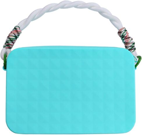 Phone Holder for Bogg Bags Accessories Beach Bags Soft Silicone Insert Wallet Charm (Blue) in Saudi Arabia