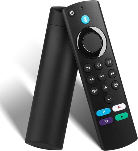 L5B83G جهاز تحكم عن بعد صوتي بديل مناسب لعصا أجهزة التلفاز الذكية Fire (4K، 4K Max، Lite)، عصا أجهزة التلفاز الذكية Fire (الجيل الثاني، الجيل الثالث)، مكعب أجهزة التلفاز الذكية Fire (الجيل الأول، الجيل الثاني)، حزمة عصا التلفاز الذكية 4K in Kuwait