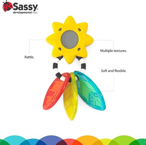 وقح ايكو صن شاين يهز وتسنين حشرجة الموت | مصنوع باللون الأخضر باستخدام البلاستيك النباتي | 0+ أشهر in Kuwait